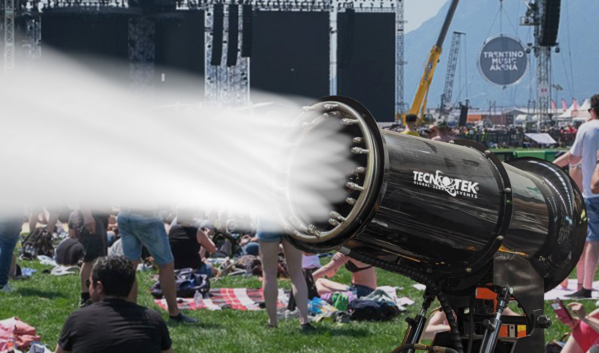 cannone nebulizzatore eventi
